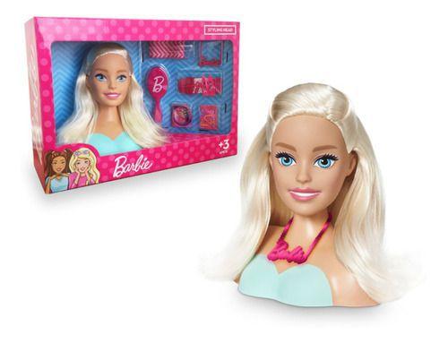 Imagem de Barbie Faça Penteados Busto Com Acessórios Fashion