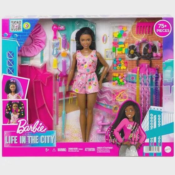 Imagem de Barbie Family Brooklyn Hair play Playset Mattel HHM39