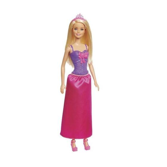 Imagem de Barbie Fantasia Princesas Basica Loira Mattel DMM06