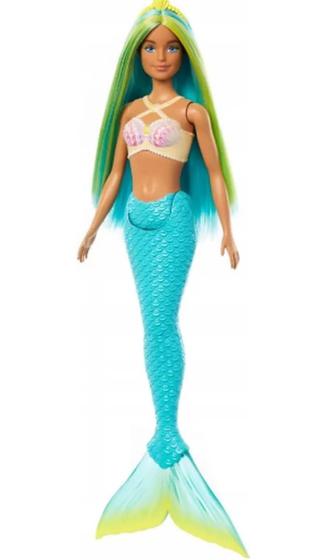 Imagem de Barbie Fantasy Sereia Com Cabelo Verde - Hrr03 - Mattel