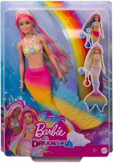 Imagem de Barbie Fantasy Sereia Muda De Cor GTF89