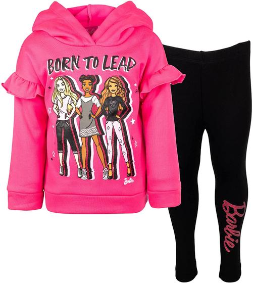 Imagem de Barbie Fashion Pullover Fleece Hoodie &amp Leggings Set