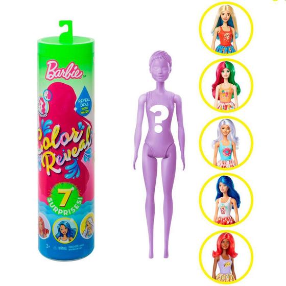 Imagem de Barbie Fashionista Estilo Surpresa Série Comidas - Mattel