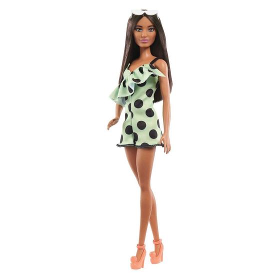 Imagem de Barbie Fashionista - Macacão Verde Poá 200 - Mattel