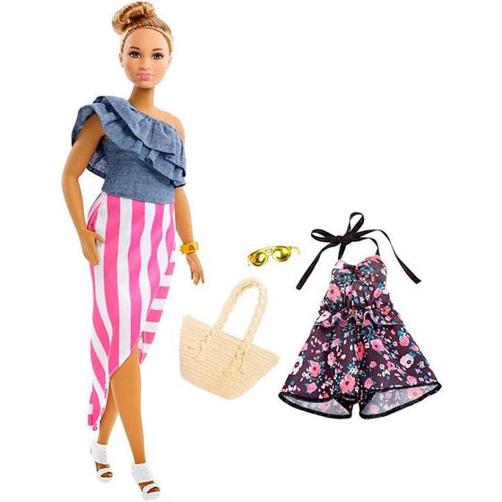 Imagem de Barbie Fashionistas Puppe Mit Jumpsuit - Mattel