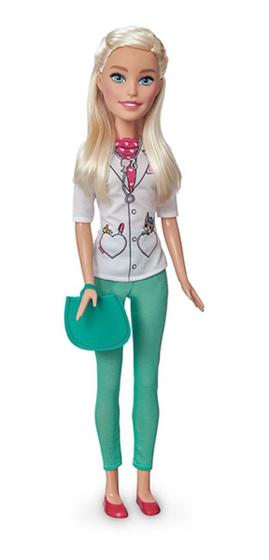 Imagem de Barbie Grande Boneca Veterinária 65 Cm - Pupee 1274