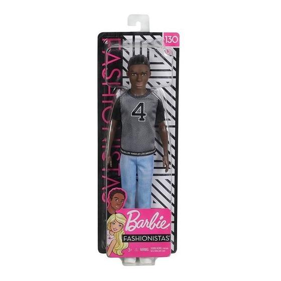 Imagem de Barbie Ken Fashionista Negro 130 - DWK44 - Mattel