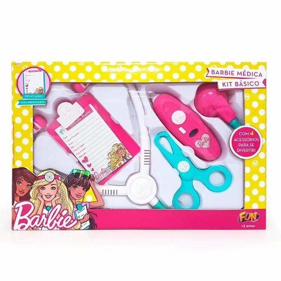 Imagem de Barbie Kit Maleta Medica Basico - F00135 Fun