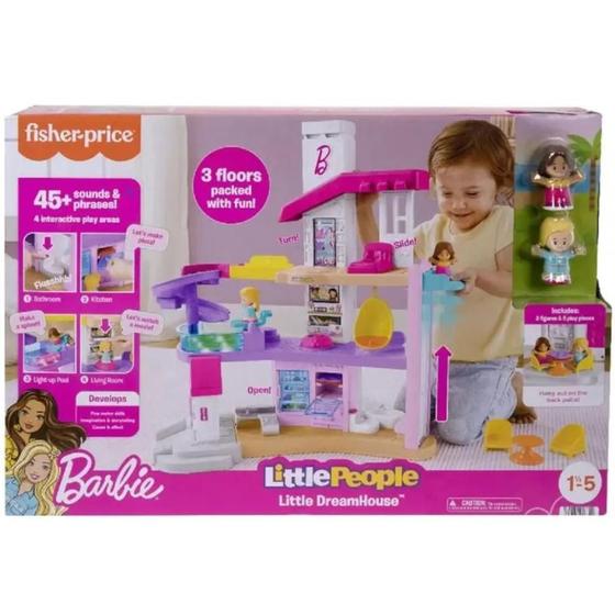 Imagem de Barbie Little People Casa Dos Sonhos - Mattel Hjl88