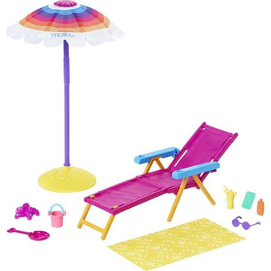 Imagem de Barbie Malibu Eco Conjunto De Praia Gyg16 Mattel