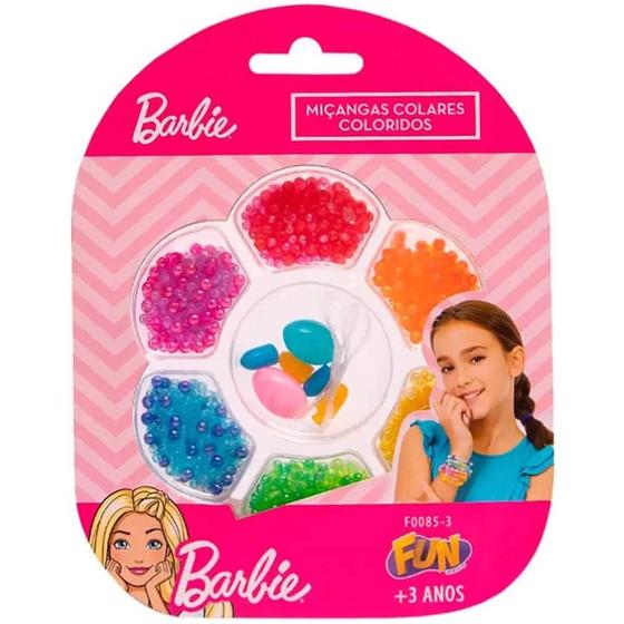 Imagem de Barbie micangas colares coloridos fun