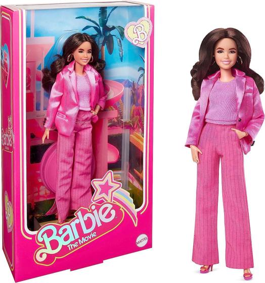 Imagem de Barbie O Filme Boneca De Coleção Gloria Conjunto Rosa Hpj98