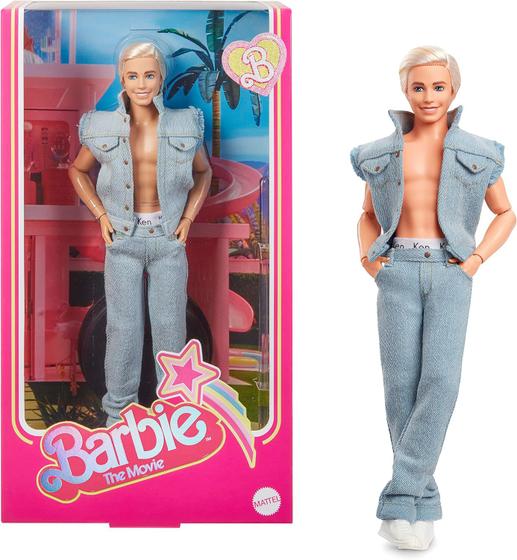 Imagem de Barbie O Filme Ken Colecionável Conjunto Jeans Mattel HRF27