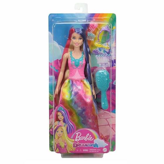 Imagem de Barbie Princesa Dreamtopia Penteados Fantasticos Gtf38