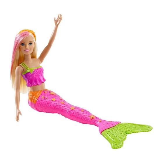 Imagem de Barbie Sereia Muda de Cor Mattel GGG58