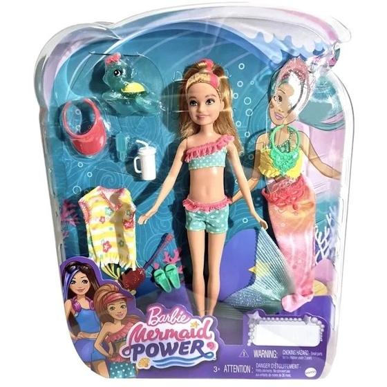 Imagem de Barbie Stacie Sereia Mermaid Power Mattel HHG56