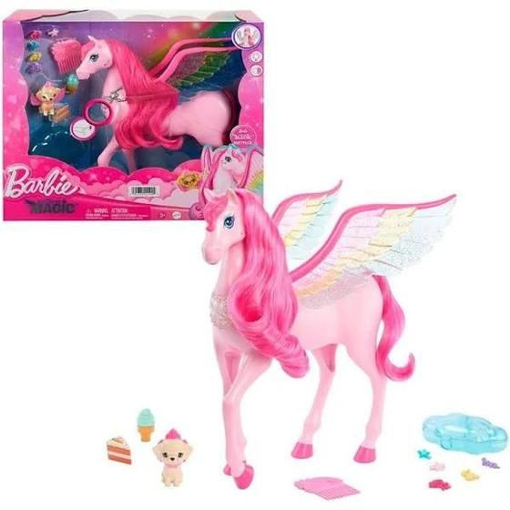 Imagem de Barbie Um Toque De Magia Cavalo Pegasus Com Luz e Som