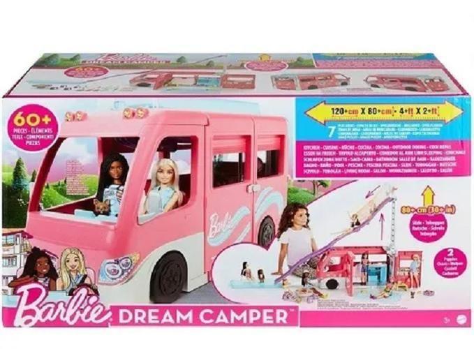 Imagem de Barbie Veiculo Estate Dream Camper Mattel Hcd46