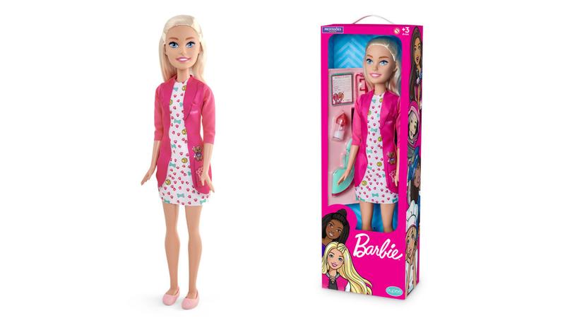 Imagem de Barbie veterinaria Boneca Barbie grande veterinaria Mattel Brinquedo 1232