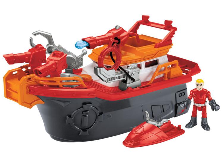 Imagem de Barco Combate ao Fogo Imaginext