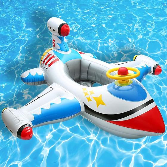 Imagem de Barco Inflável para Piscina Infantil OVV - com Volante (1-4 anos)