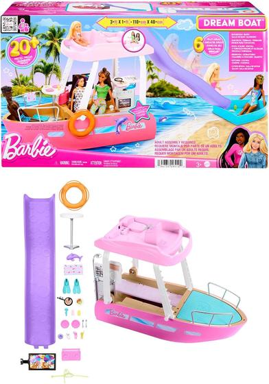 Imagem de Barco Lancha Dos Sonhos Com Piscina Da Barbie - Mattel HJV37