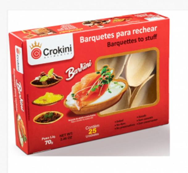 Imagem de Barquete c/40 x 110g - crokini