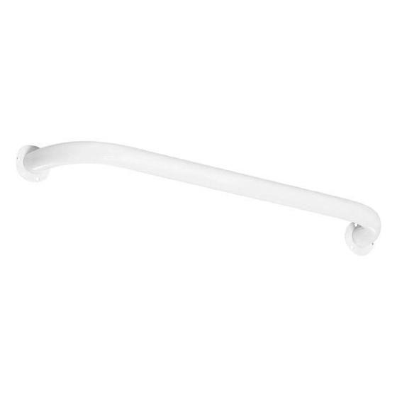 Imagem de Barra Apoio Reta 40 Cm Aluminio Branco Pne/Pcd - Leve Vida