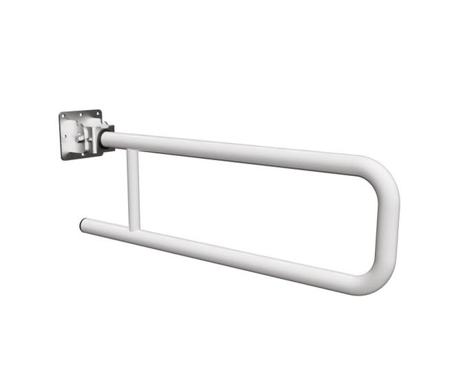 Barra De Apoio Articulada Banheiro 60 Cm Branca - Premium Menor preço em Barra De Apoio Articulada Banheiro 60 Cm Branca - Premium