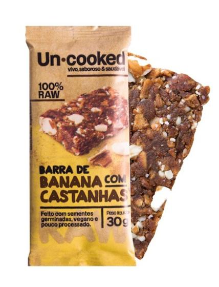 Imagem de Barra de Banana com Castanhas 30g