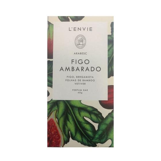 Imagem de Barra de Cera Perfumada Figo Ambarado Lenvie Parfums Arabesc