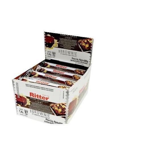 Imagem de Barra De Cereal Brownie Preto Ritter Cx 72Un (25G)