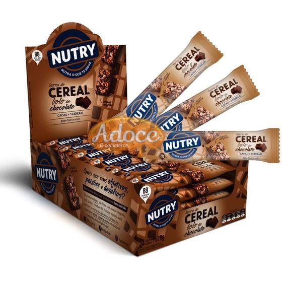 Imagem de Barra de cereal nutry 24unx22g