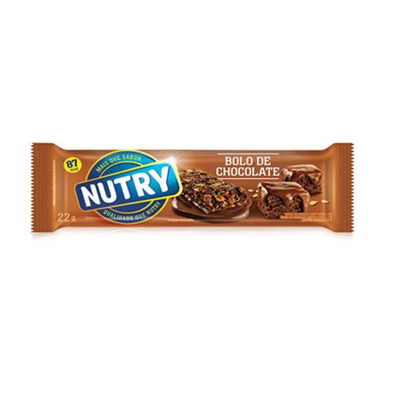 Imagem de Barra de cereal nutry sabor bolo de chocolate 22g - Nutrimental