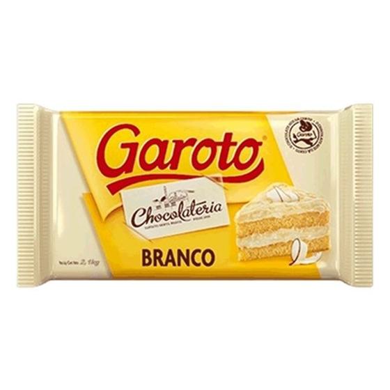 Imagem de Barra De Chocolate Branco 2,1Kg - Garoto