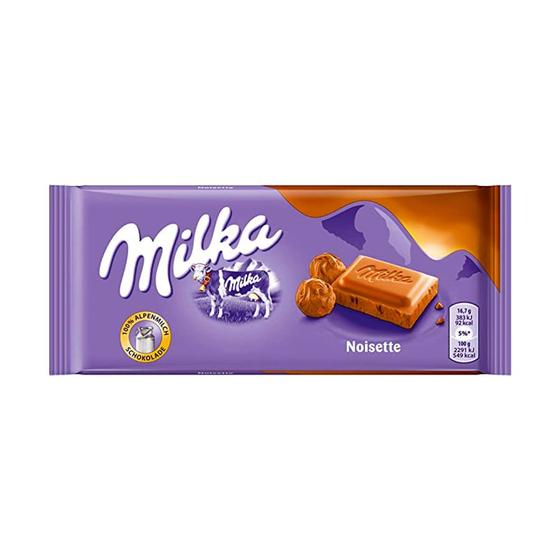 Imagem de Barra de Chocolate Noisette 100Gr - Milka