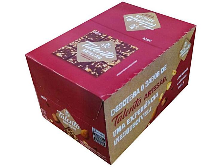Imagem de Barra de Chocolate Talento Artesão Display com 15 Unidades de 75g Garoto