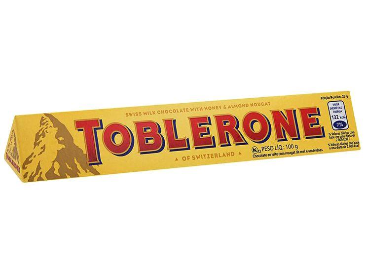 Barra de Chocolate Toblerone Ao Leite 100g Menor preço em Barra de Chocolate Toblerone Ao Leite 100g