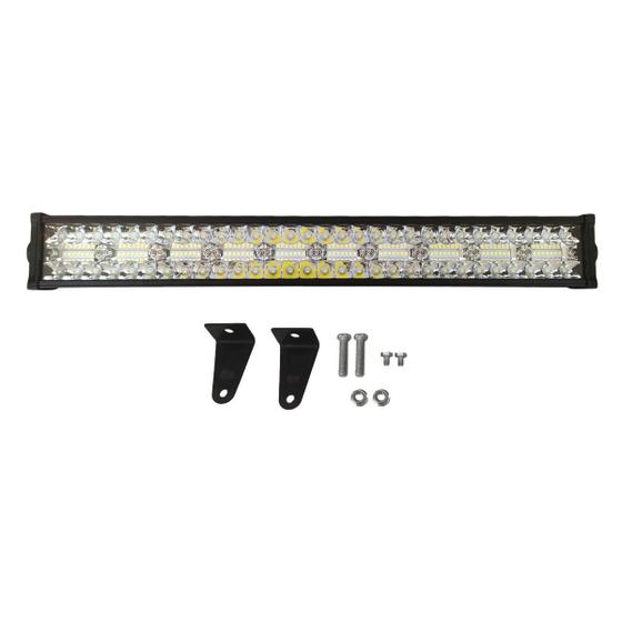 Imagem de Barra De Led Automotivo 390w Off Road 4x4 7d Carro 12v 24v Farol Milha Auxiliar 54cm Caminhão Trator Quadriciclo