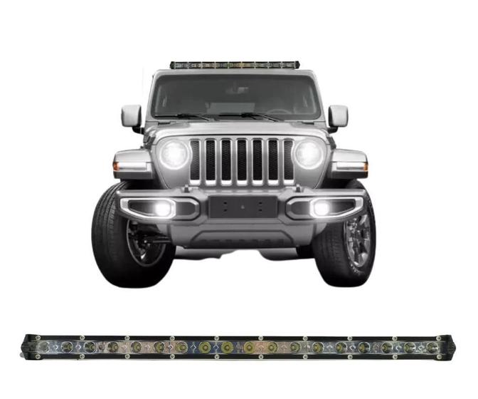 Imagem de Barra De Led Off Road Slim 49Cm 54W 18 Leds Lumi