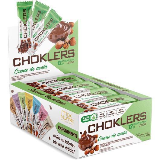 Imagem de Barra de proteína avelã choklers 12 unidades 40g