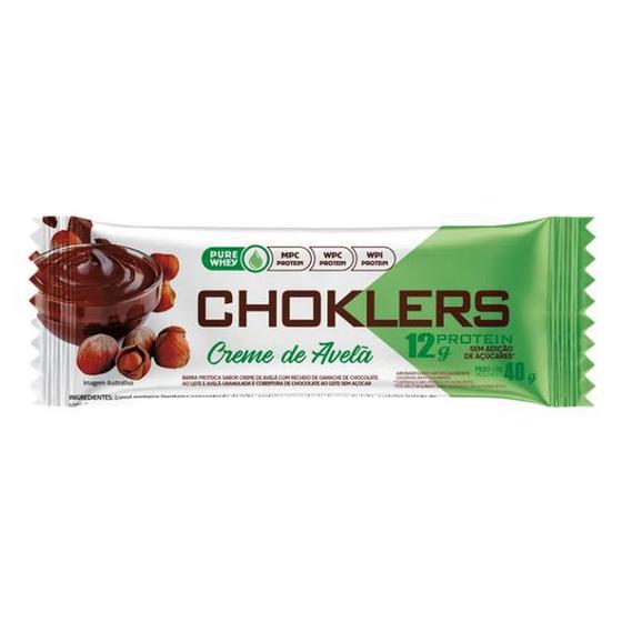 Imagem de Barra de proteína creme de avelã choklers 40g