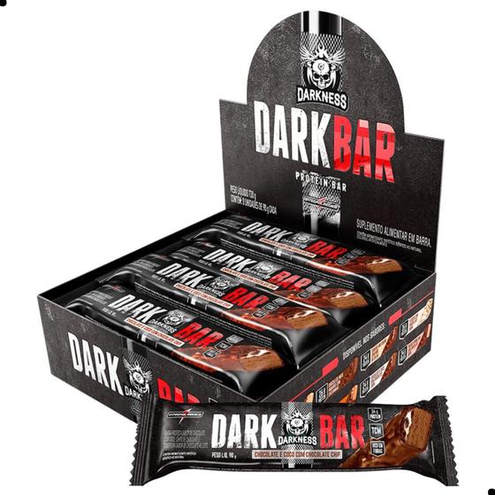 Imagem de Barra de Proteina Dark Bar Protein 8un 720g Darkness