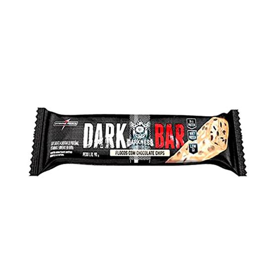 Imagem de Barra de Proteína Darkness Integralmédica Flocos com Chocolate Chips 90g