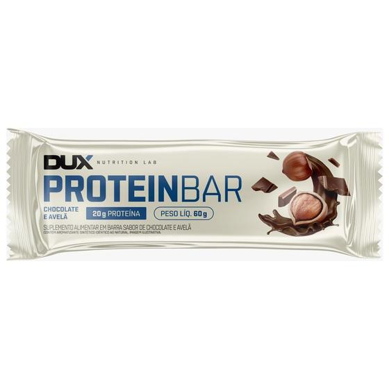 Imagem de Barra de Proteína Dux Proteinbar Chocolate e Avelã 20g Proteína com 60g