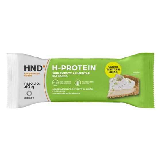 Imagem de Barra de proteína Hinode H-Protein Sabor Torta de Limão 40g