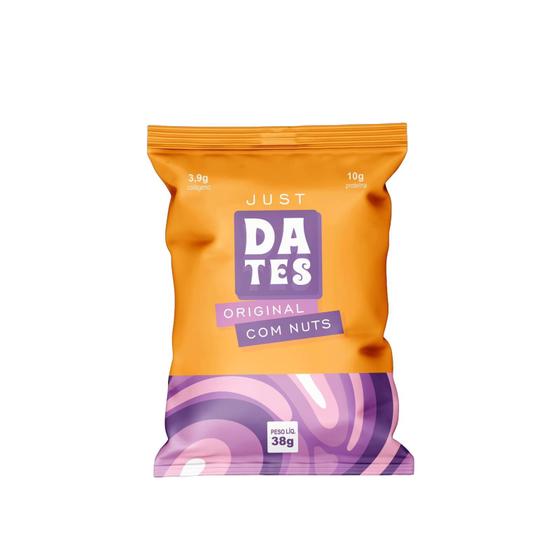 Imagem de Barra de Proteína Just Original com Nuts Sem Açúcar Let's Dates 38g