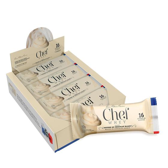 Imagem de Barra de Proteína Premium Display C/ 12 Uni - Chef Whey