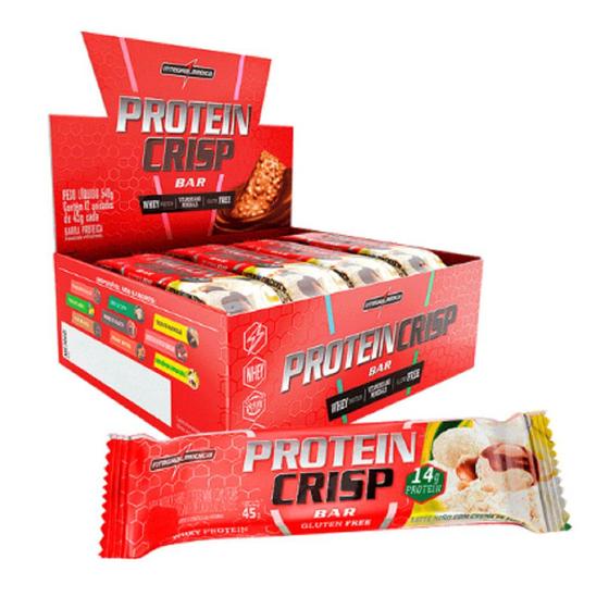 Barra de Proteína Protein Crisp Bar - caixa com 12 unidades é boa?