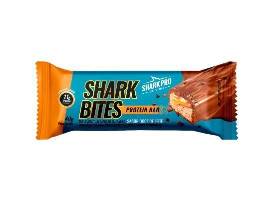 Imagem de Barra de Proteína Shark Bites Doce de Leite 40g Shark Pro